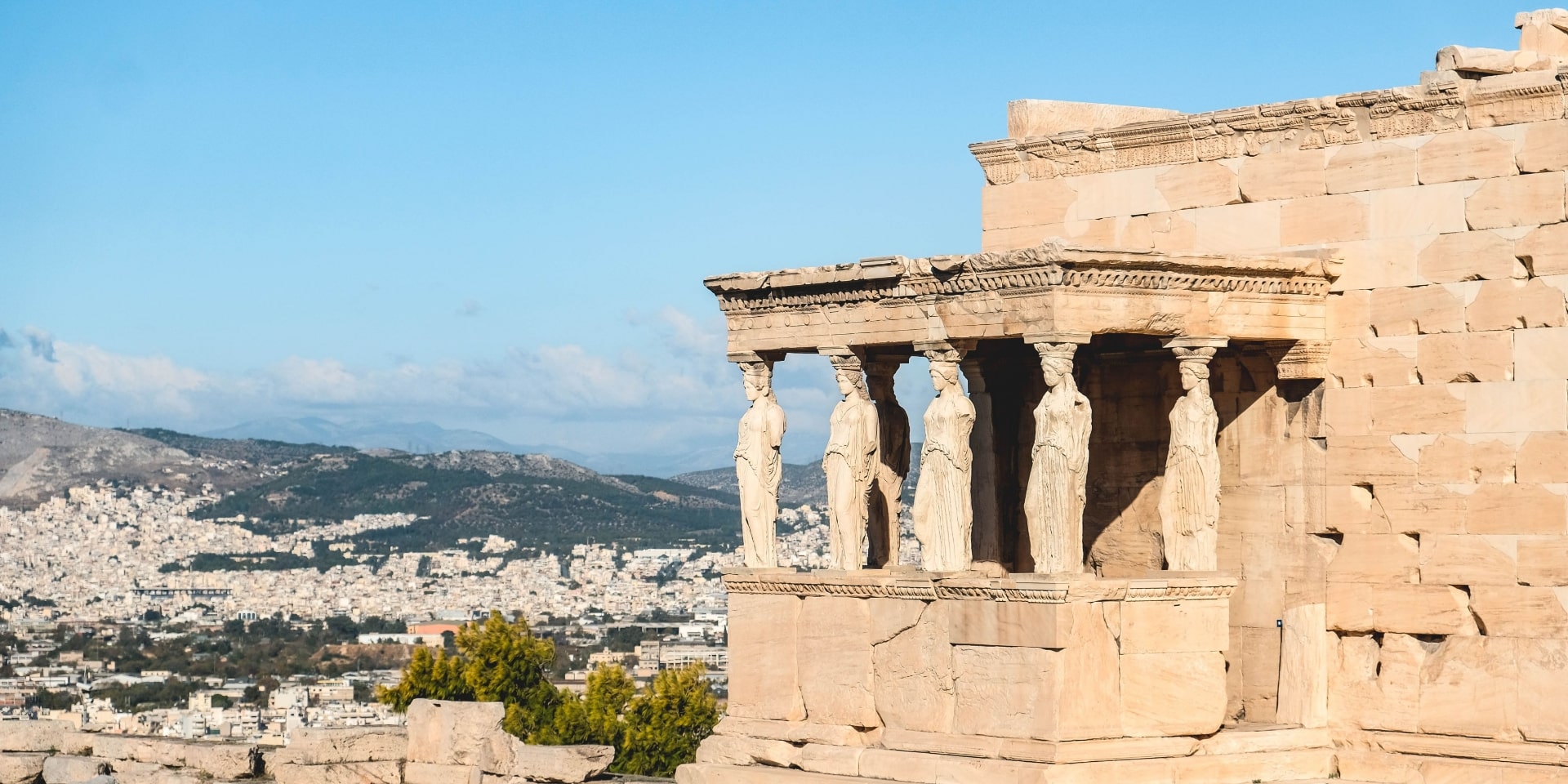 a picture o acropolis monuments in athens