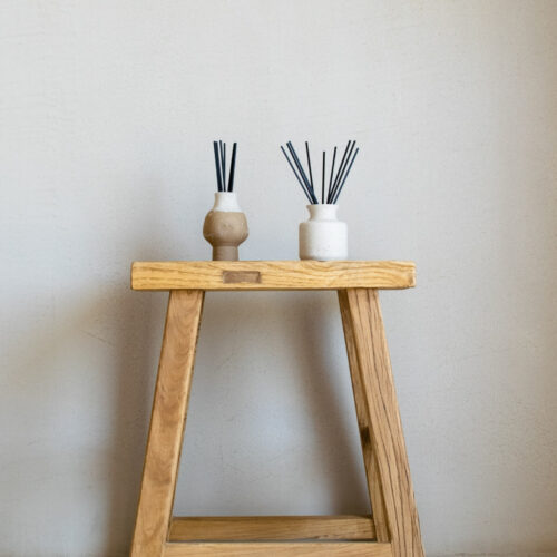 stool with aromatic sticks