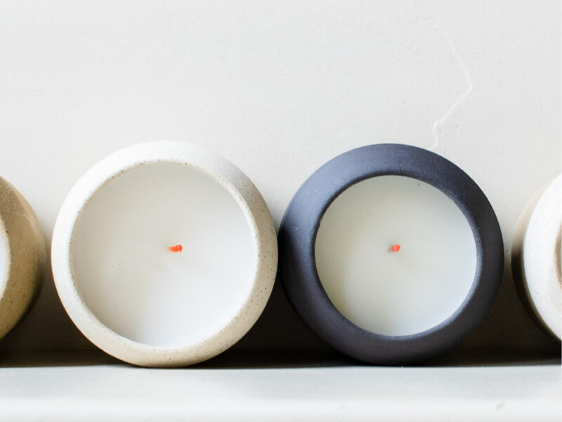 Handmade greek scented candles