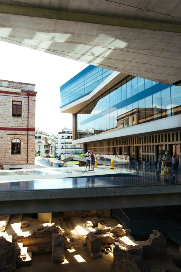 Inside Acropolis Museum in Greece Athens
