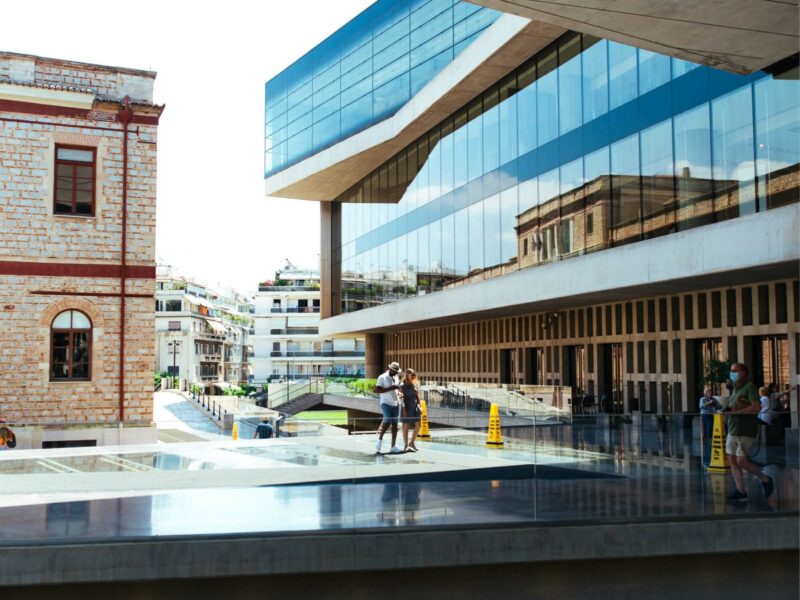 Inside Acropolis Museum in Greece Athens