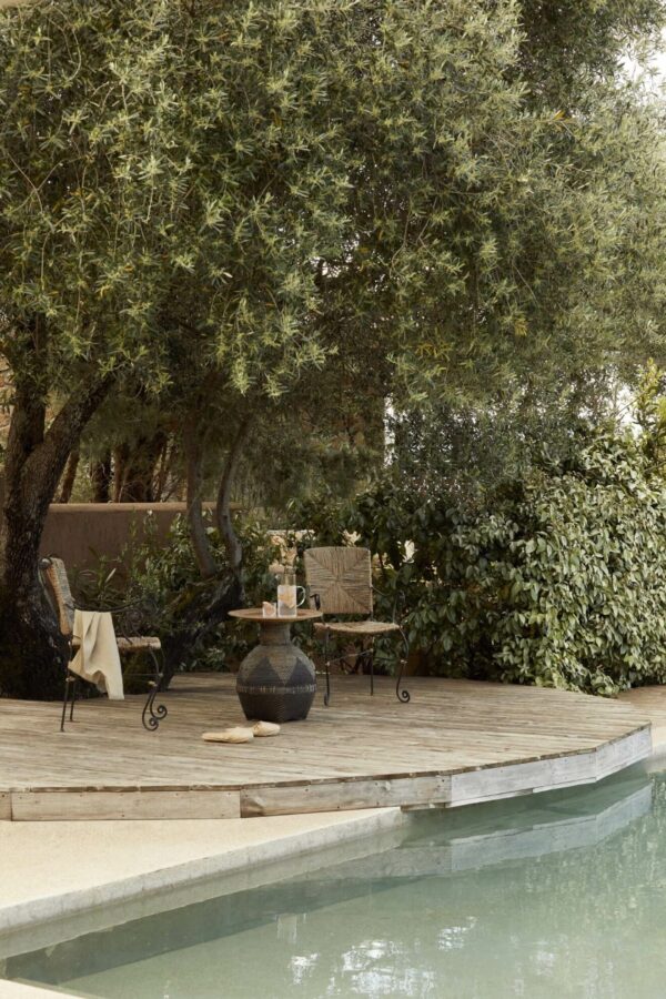 private pool in villa