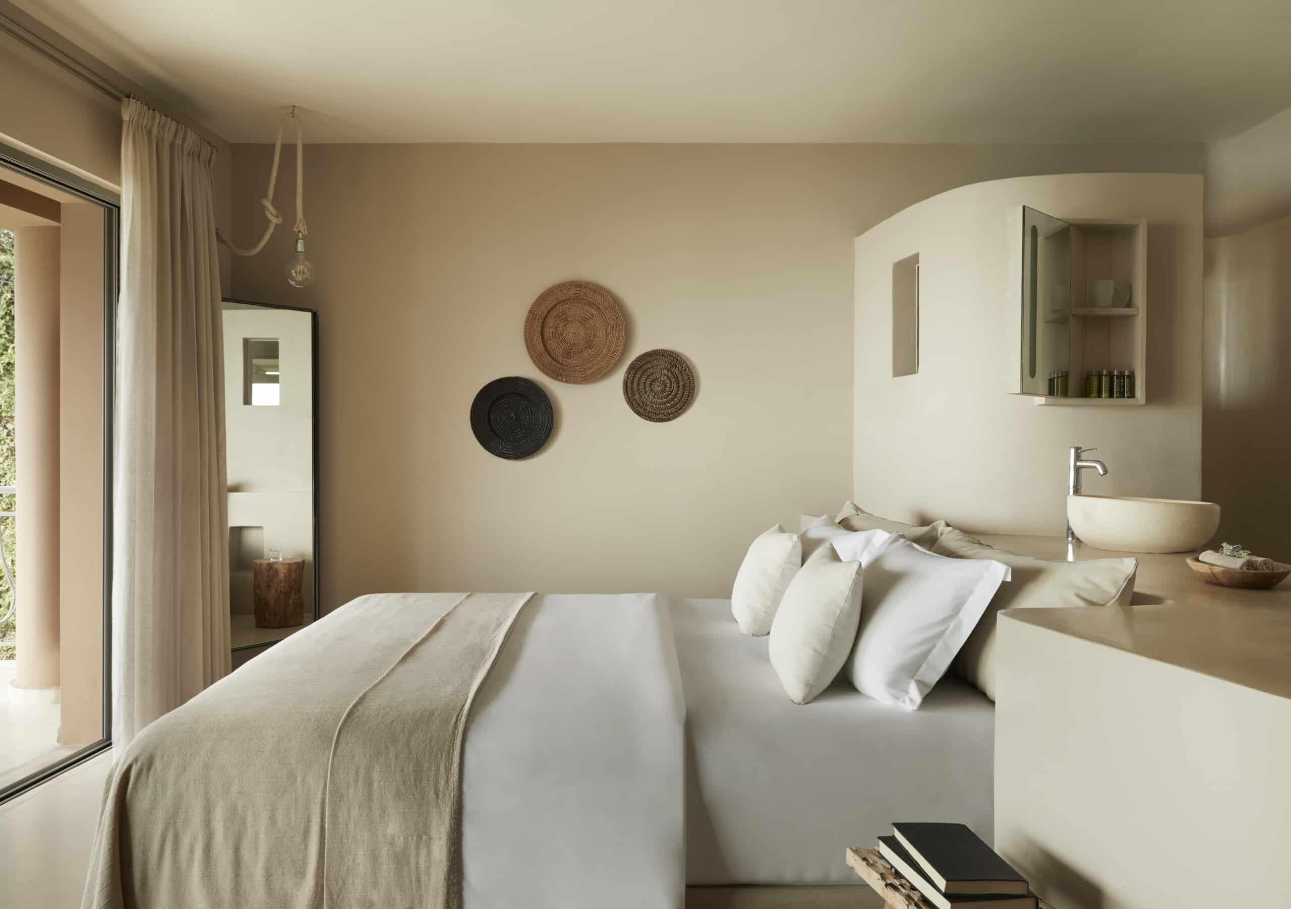 Luxury Hotel room design in Kefalonia