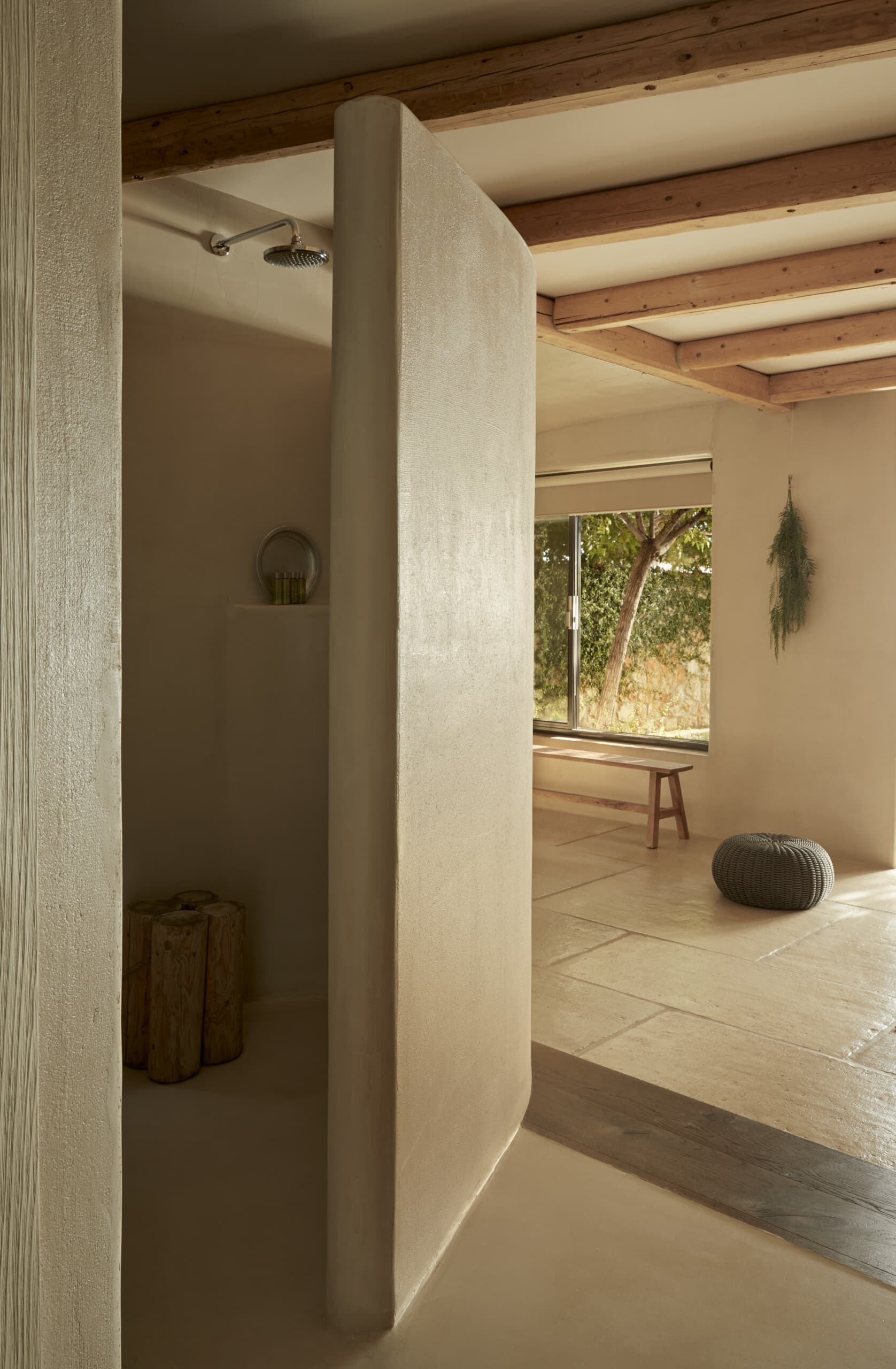 Luxury accommodation design in a wellness retreat