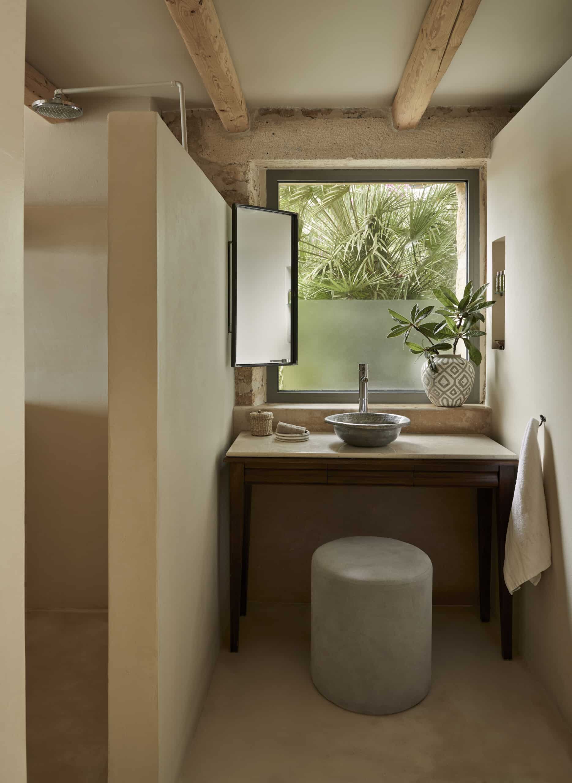 Luxury bathroom design in Kefalonia retreat