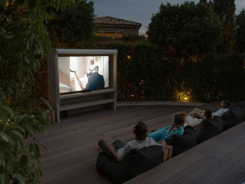 Open Cinema Idyllic Atmosphere at FZEEN Kefalonia