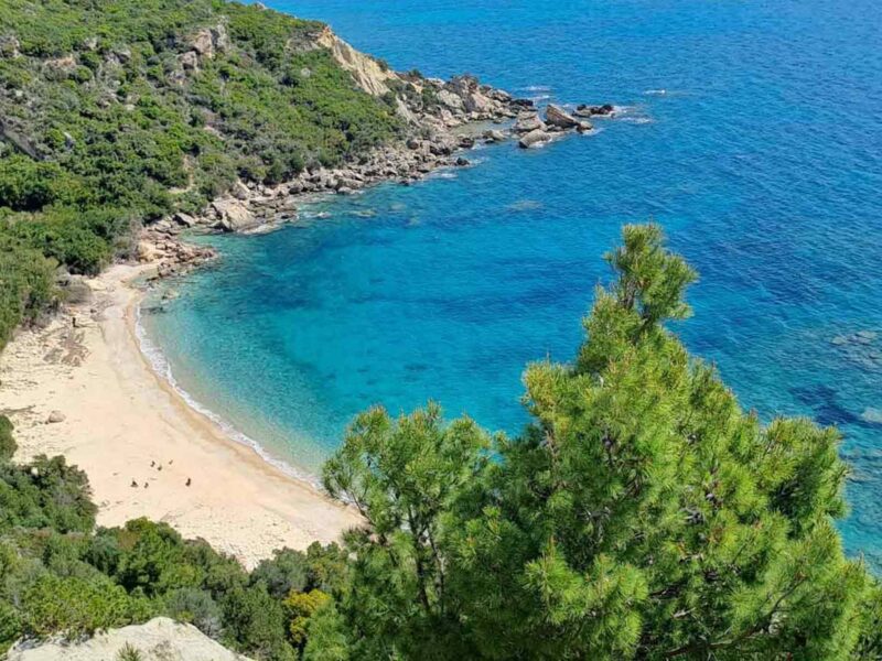 Panoramic view of Katsonas Bay Kefalonia